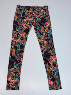 AGUA BENDITA women's floral leggings size 8